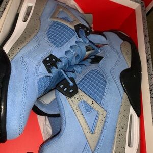 Jordan Blue and Gray Sneakers